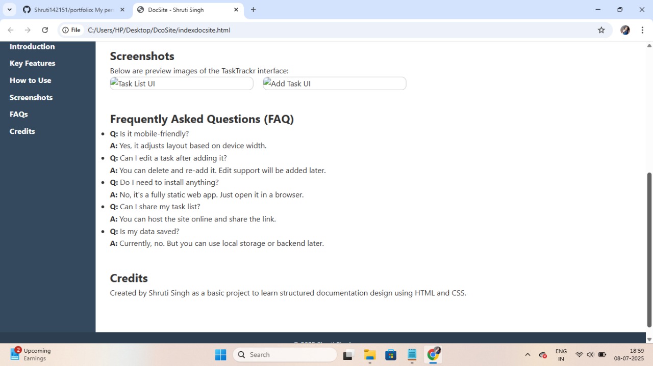 Add Task UI